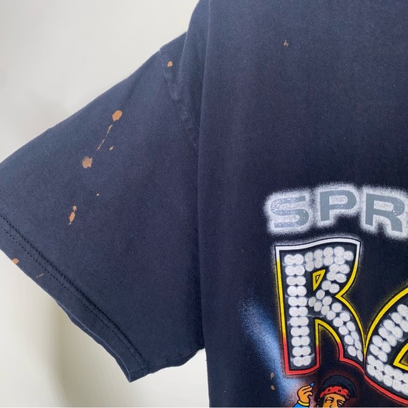Vintage 2005 The Simpsons XL Springfield Rocks Band Graphic T-Shirt in Black - Picture 6 of 9